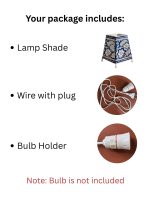 Nilambari Leather Lamp - Image 4