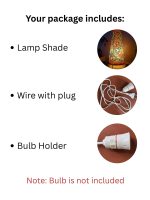 Gajraaj Leather Lamp - Image 3
