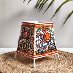 PushpGaj Leather Lamp